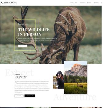 S5 Attractions - Joomla Template
